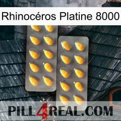 Rhinocéros Platine 8000 cialis2